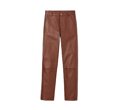 Брюки (кожа, замша)