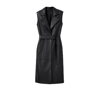 Платье (кожа, замша)